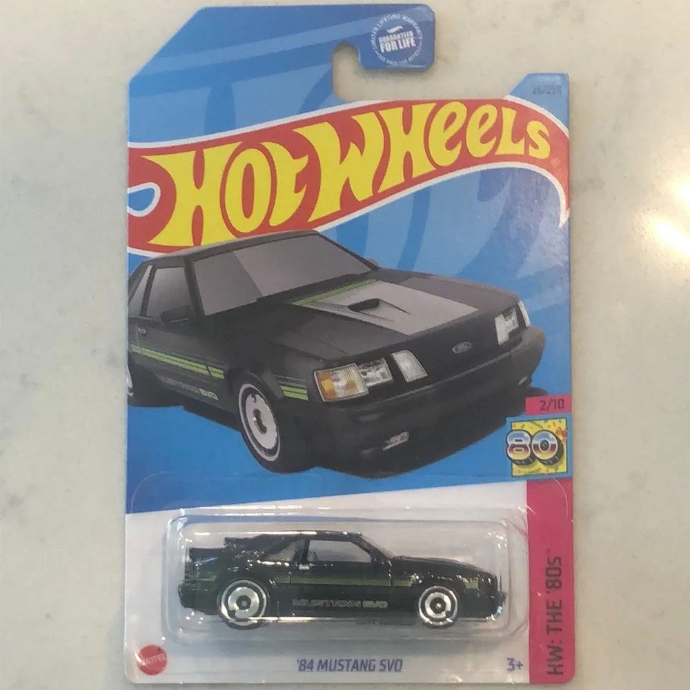 '84 Mustang SVO - Black and Green